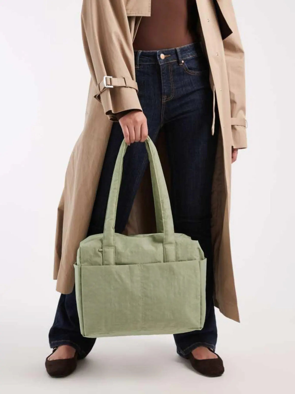 Everyday Cloud Top Handle Tote Bag