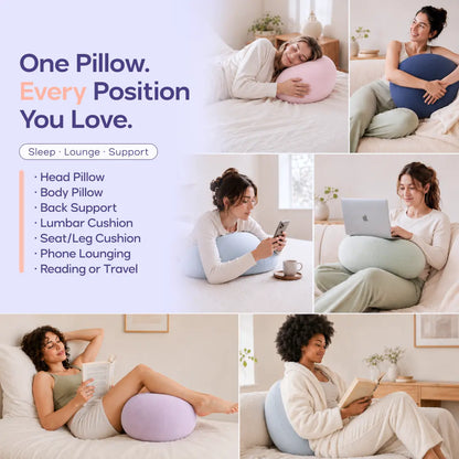 Mellow Sleep Pebble Pillow