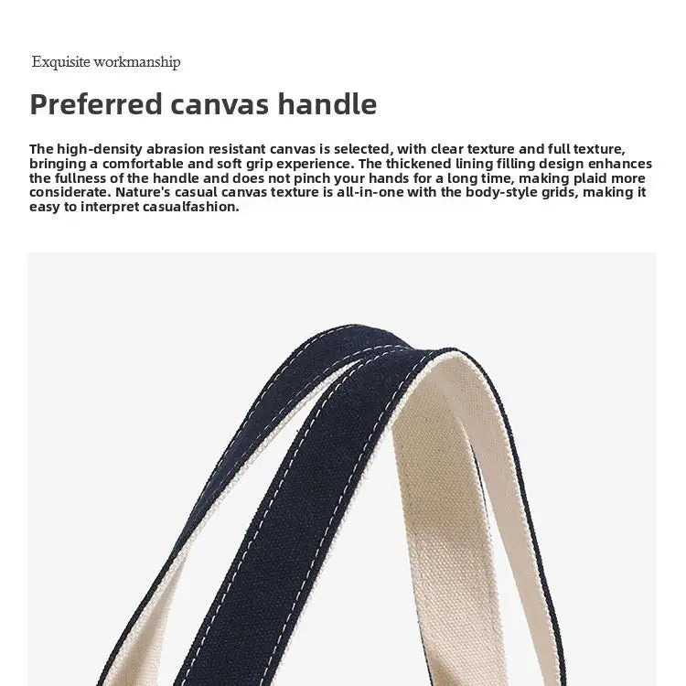 Women's 2026 New Chic Canvas Tote Bag