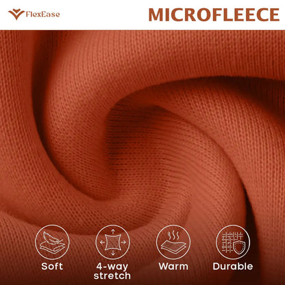 FlexEase - Women’s Stretch Microfleece V-Neck Sweatshirt with Pocket