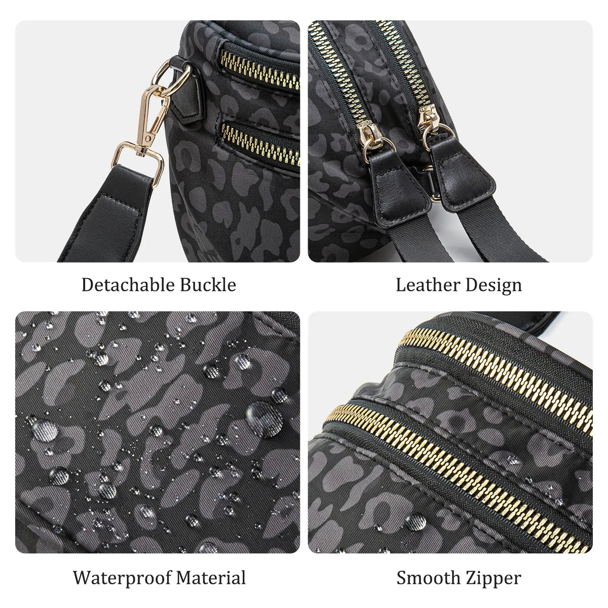 MEXS 11L Crossbody Bum Bag for Women