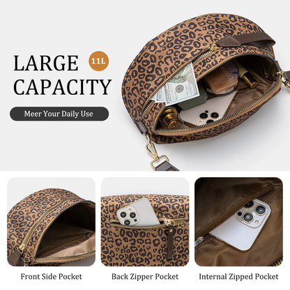 MEXS 11L Crossbody Bum Bag for Women