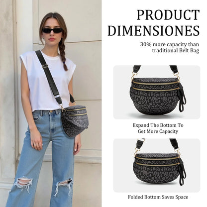 MEXS 11L Crossbody Bum Bag for Women