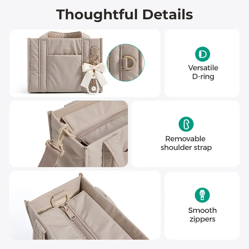 BAGSMART Boxy Tote Bag for Women, Crossbody Bag with Zipper/Detachable Shoulder Strap, Women's Tote Handbags, Daily Causal Work Bag Work Tote for Travel Work College School sohochic