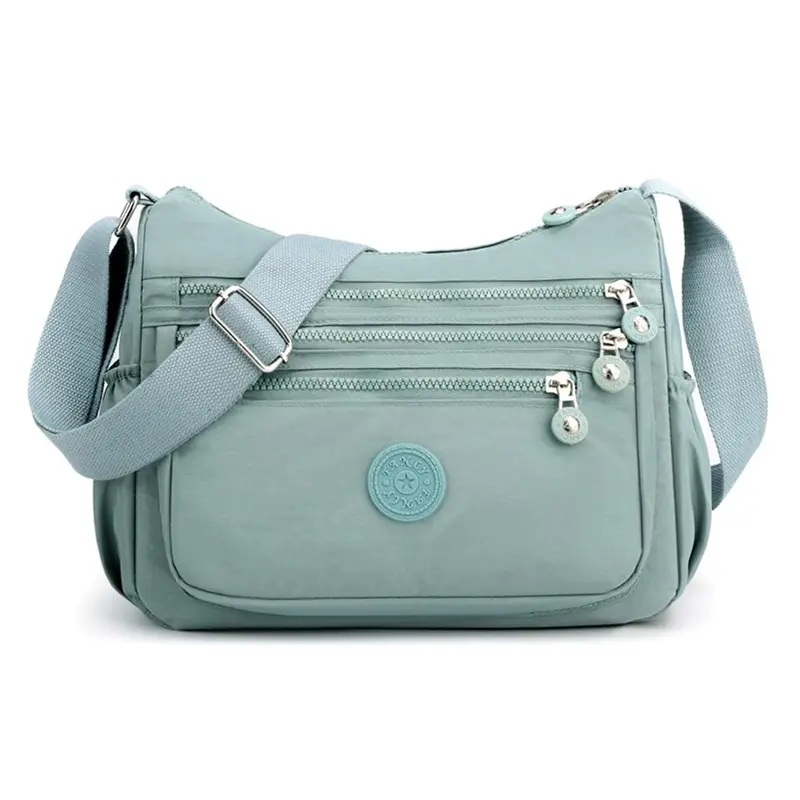 Women's Nylon Anti-Theft Crossbody & Shoulder Bag - Casual Messenger, Multi-Pocket Hands-Free Everyday Wallet, Ideal Gifts for Women (Mother's Day, Valentine's Day), Casual Messenger Bags