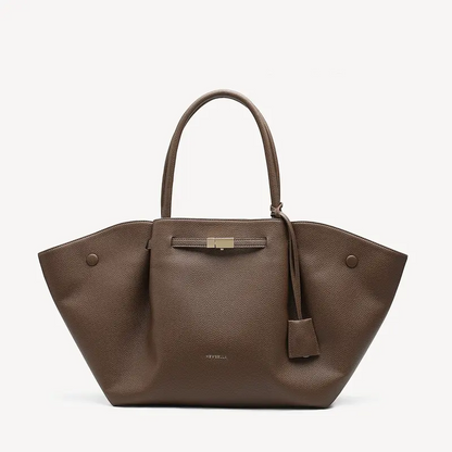 NEWBELLA Marella M Collapsible PU Leather Tote Bag
