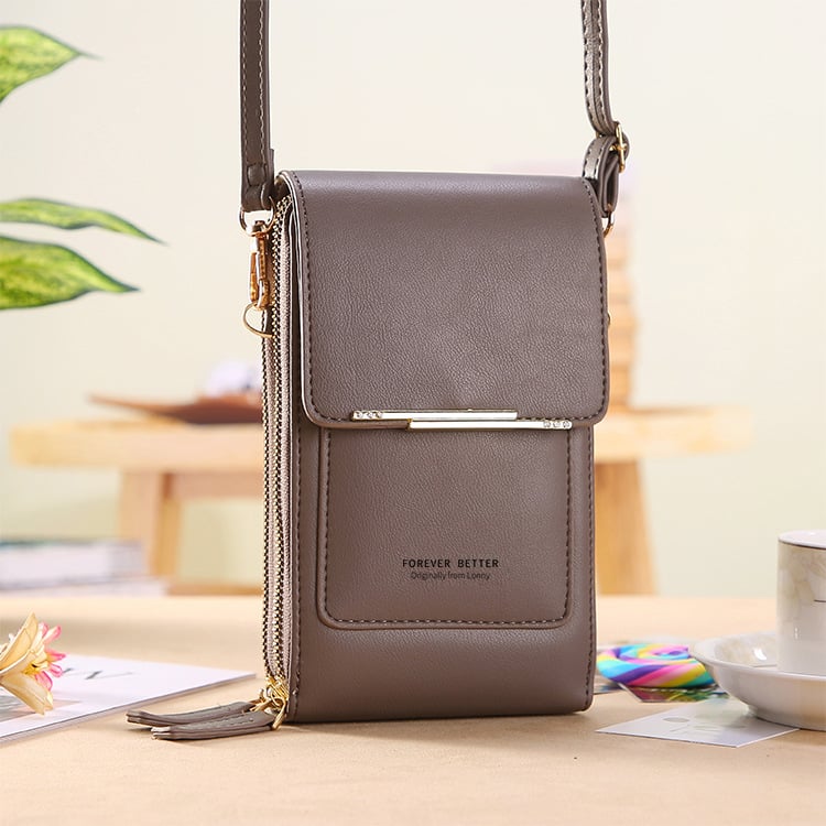 🏆Last Day Promotion 60% OFF👜📱Simple and elegant women's touchscreen crossbody phone wallet