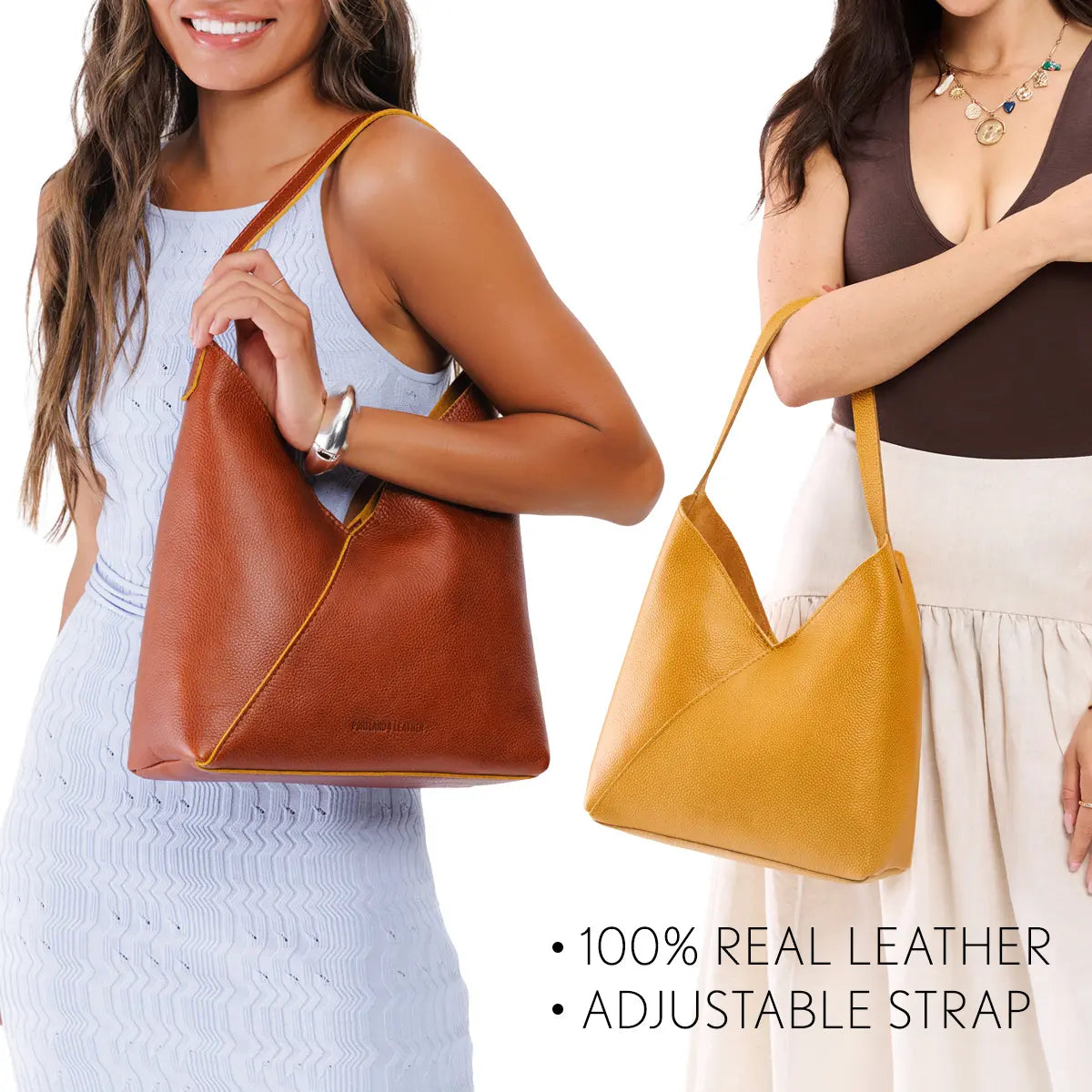 Portland Leather Naomi Shoulder & Crossbody Bag