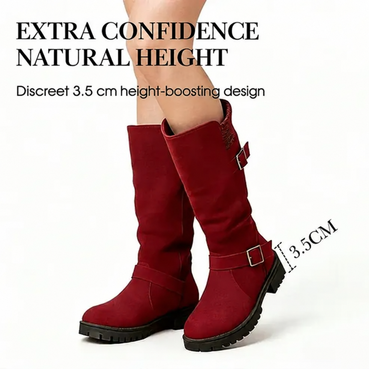 🔥 Last Day: 60% Off! ⏰👢 Women’s Mid-Calf Slouch Boots 🎁
