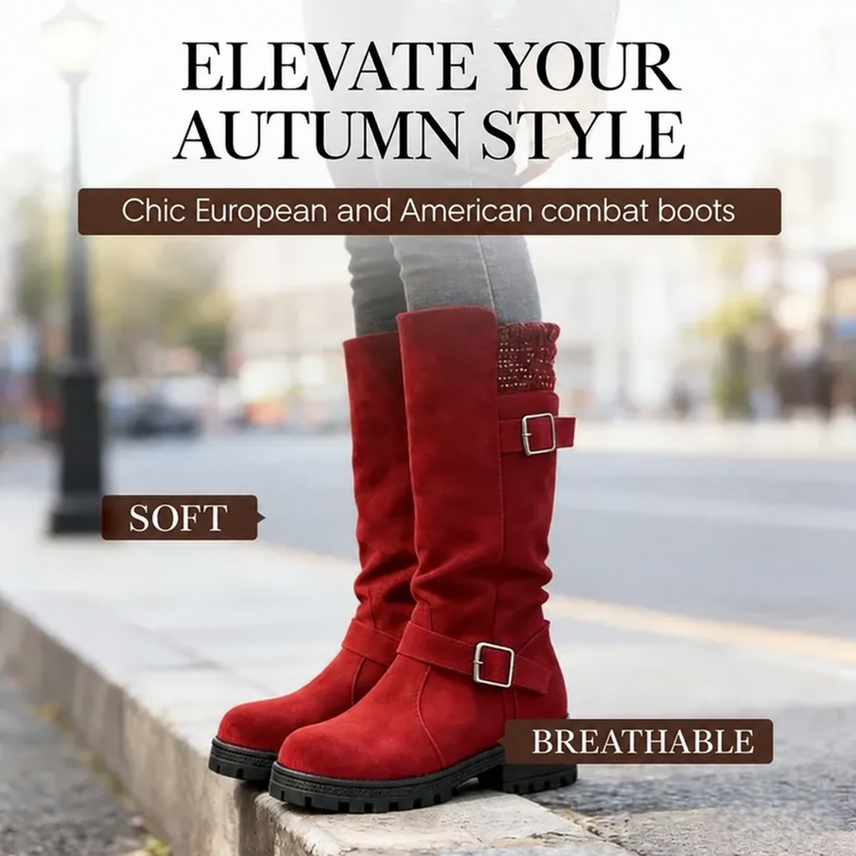 🔥 Last Day: 60% Off! ⏰👢 Women’s Mid-Calf Slouch Boots 🎁