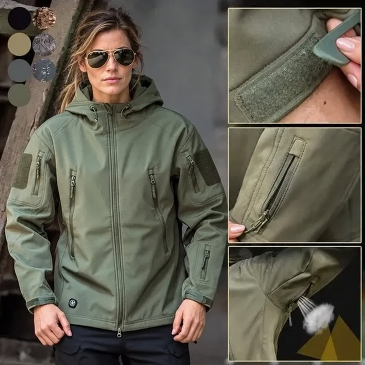 ⏳LAST DAY SALE ONLY ￡21.99!!💥 Built for Wind & Rain🌧️Men's Waterproof Insulated Outdoor Jacket