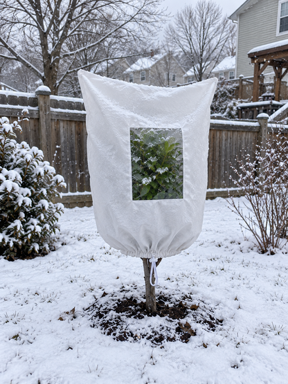 🌱Garden Frost Protection Cover ❄️– Reusable Cover for Pots, Shrubs & Young Trees