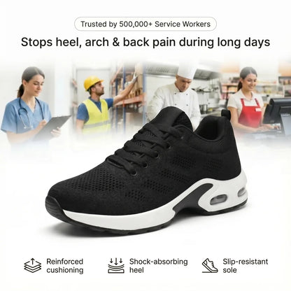 Homeveloa™ Pro — 12-Hour Shift Shoes for All-Day Foot, Knee & Back Pain Relief