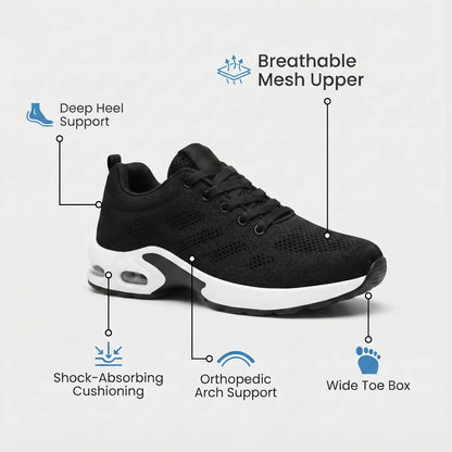 Homeveloa™ Pro — 12-Hour Shift Shoes for All-Day Foot, Knee & Back Pain Relief