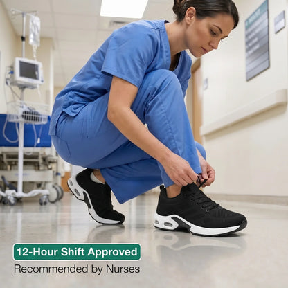 Homeveloa™ Pro — 12-Hour Shift Shoes for All-Day Foot, Knee & Back Pain Relief