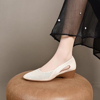 Best Seller — 50% OFF Today!🔥 Women's Orthopedic Closed-Toe Sandals | Breathable Hollow-Out Comfort with Soft Sole Support for Summer Wear