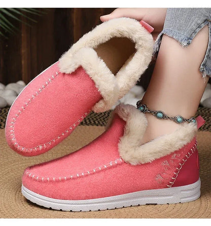 Orthopedic Fleece Slip-On Boots