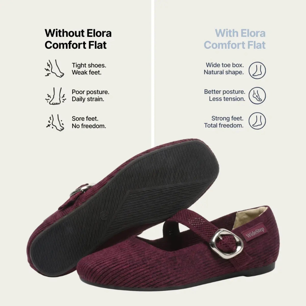 Elora Comfort - 70% OFF - Women's Orthopedic Mary Jane Shoes