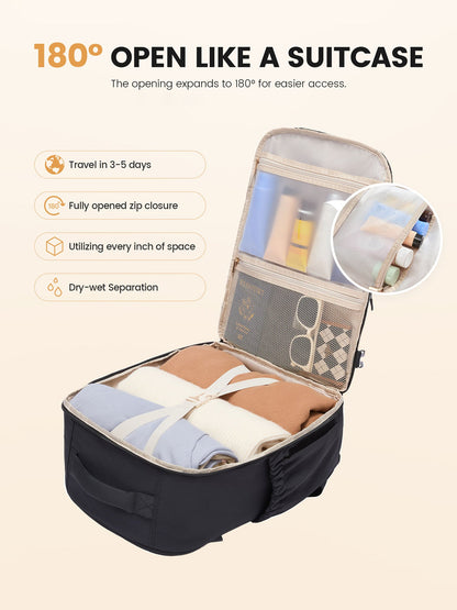 4Pcs Travel Backpack Bag 40L/50L