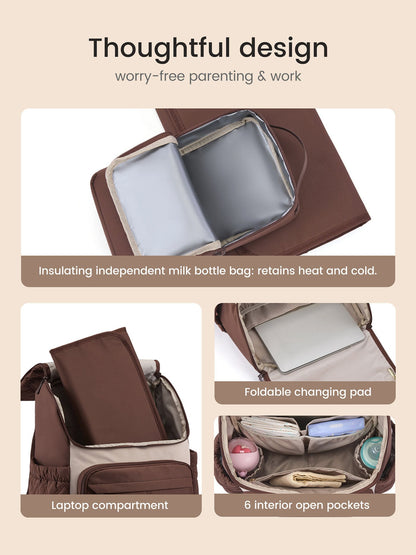 Diaper Bag Backpack 15.6" 17.2"