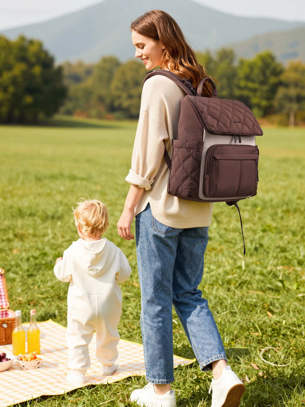 Diaper Bag Backpack 15.6" 17.2"
