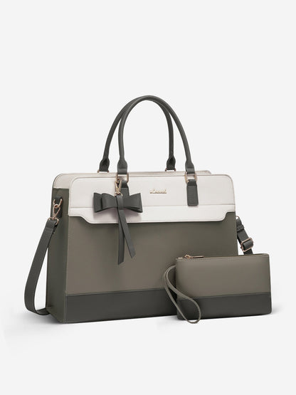 2Pcs Laptop Tote Bag, 15.6"