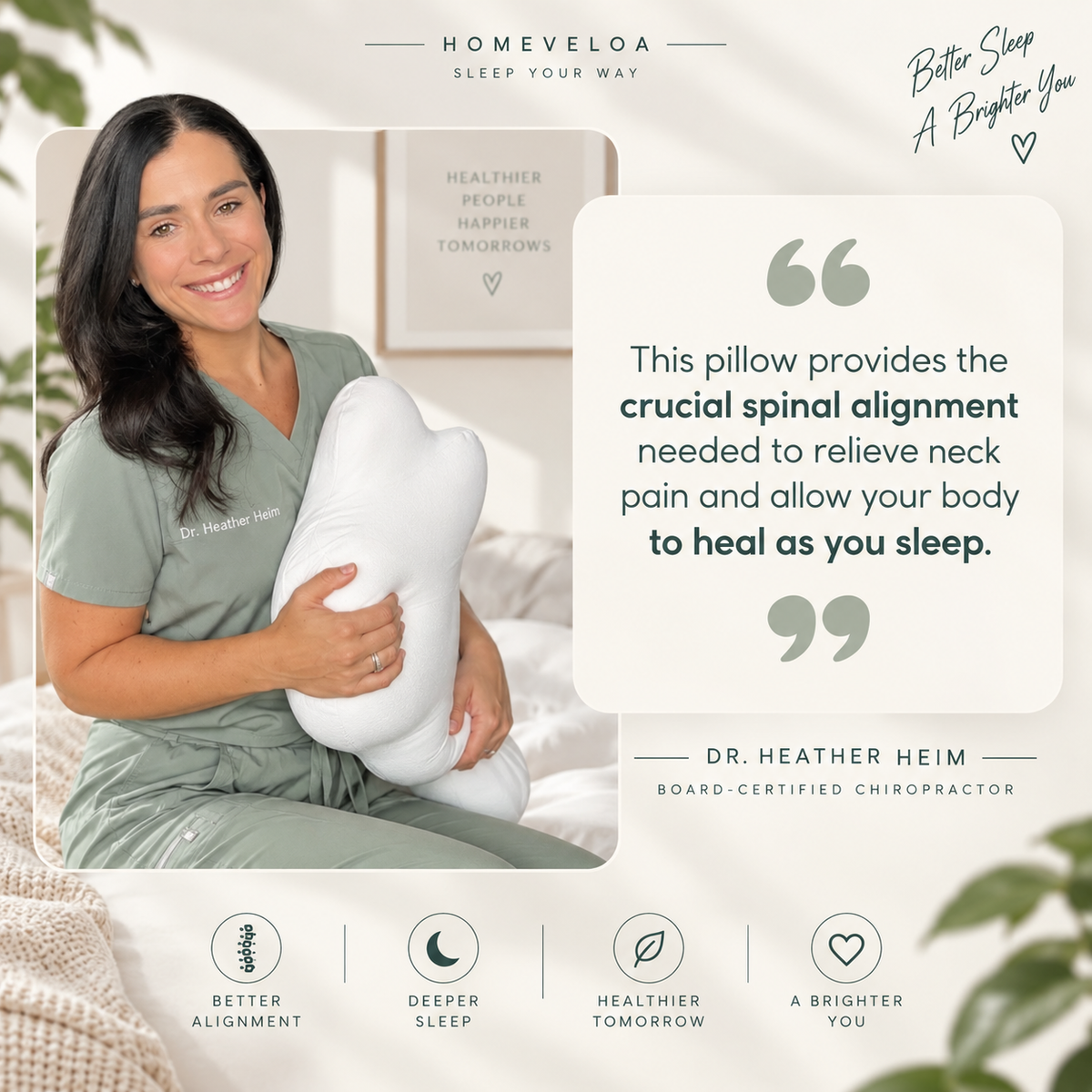 CloudAlign Pillow