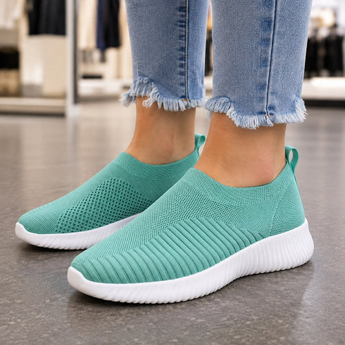 Stretch Knit Slip-On