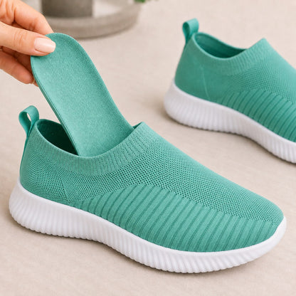 Stretch Knit Slip-On