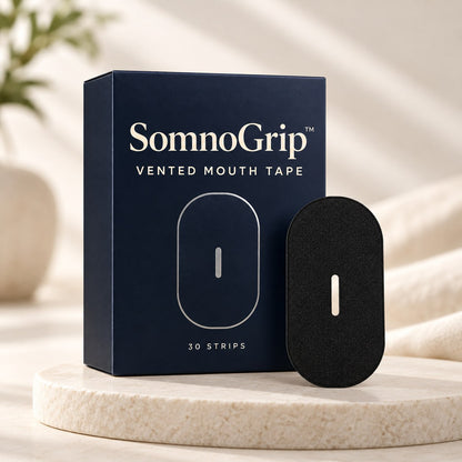 SomnoGrip™ Vented Mouth Tape — The 7-Night Start System