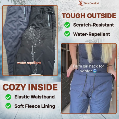 NewComfort - EARLY X-MAS 65% OFF - Fleece-Lined Waterproof Pants