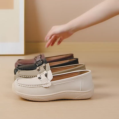 🔥60% OFF🔥 Women's Orthopedic Loafers – Comfortable Leather Slip-On Shoes