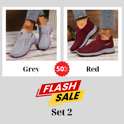 🔥Best Seller-Last Day Sale 60% OFF🔥Ultra-Comfortable Soft-Sole Slip-On Walking Shoes for Women