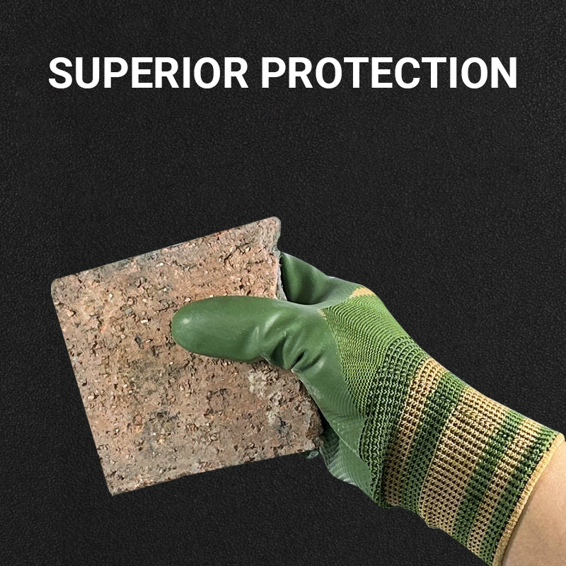 💥 49% OFF🎁 Rubber Coated Work Gloves with Knit Wrist Cuff
