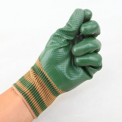💥 49% OFF🎁 Rubber Coated Work Gloves with Knit Wrist Cuff