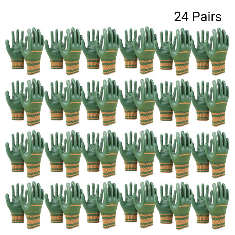 💥 49% OFF🎁 Rubber Coated Work Gloves with Knit Wrist Cuff