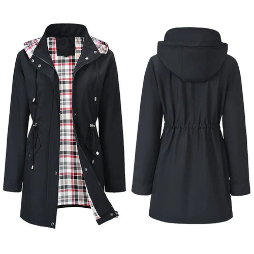 🔥Last Day Sale 60% OFF⏰🧥🌧️Ultimate Plaid Waterproof Jacket for Women🍃