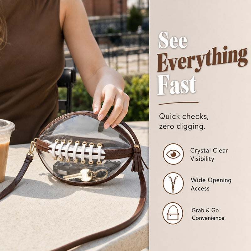 Clear Carry Makeup Bag