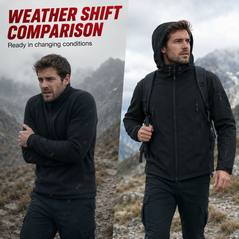 ⏳LAST DAY SALE ONLY ￡21.99!!💥 Built for Wind & Rain🌧️Men's Waterproof Insulated Outdoor Jacket