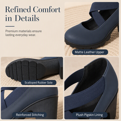 ✨Womens Round Toe Crisscross Strap Mary Jane Shoes Chunky Heel Platform Cutout High Heels✨𝘉𝘶𝘺 2 𝘢𝘯𝘥 𝘨𝘦𝘵 𝘢𝘯 𝘦𝘹𝘵𝘳𝘢 8% 𝘥𝘪𝘴𝘤𝘰𝘶𝘯𝘵