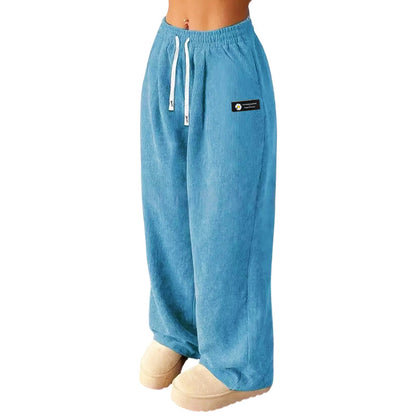 💖2026 Autumn’s Sale 70% OFF✨🍂Women’s Corduroy High- Waisted Wide-Leg Pants