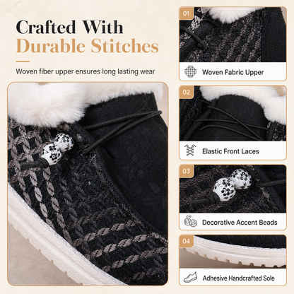 Women's Warm Plush Cotton Shoes