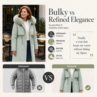 🧥 More Coverage, Easy Everyday Warmth | Women's Mid-Length Jacket⚡Free shipping