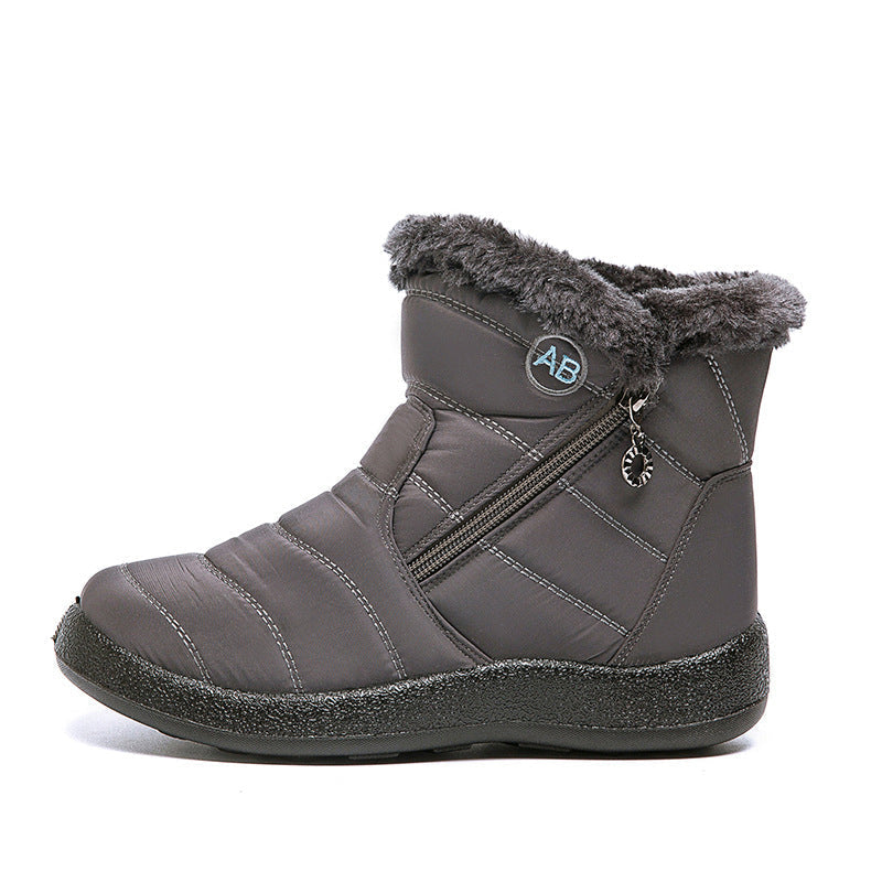 Women's Plush-Lined Winter Snow Boots