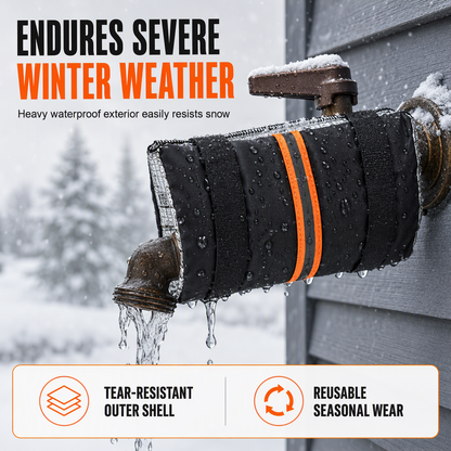 ❄️ Outdoor Faucet Freeze Protection Cover – 3-Layer Insulated Design