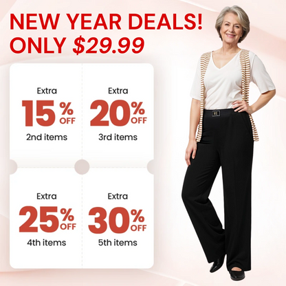 GlamorEase - Perfect Drape High Rise Pull-On Stretch Pants