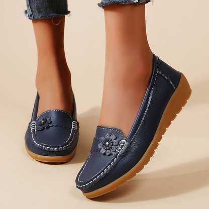 🔥60% OFF🔥 Women's Leather Orthopedic Loafers – Comfortable Everyday Shoes