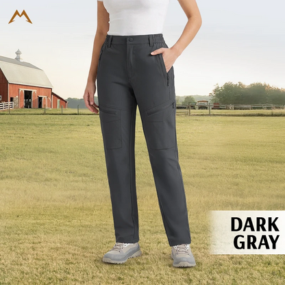 FlexLaria - Women's Stretch Outdoor Utility Cargo Pants