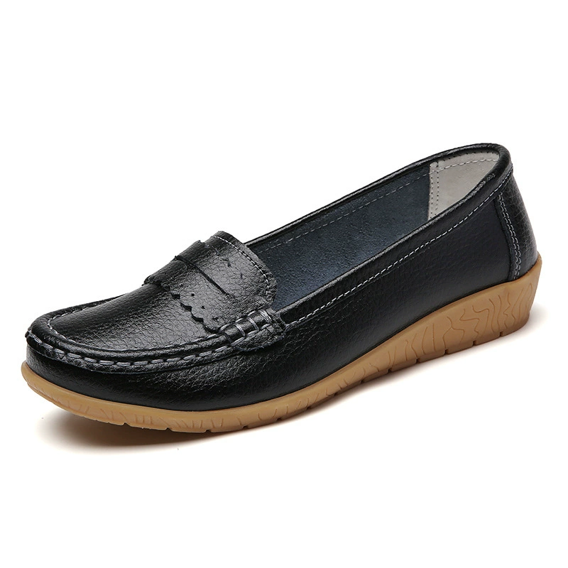 🔥60% OFF🔥 Women's Comfortable Orthopedic Loafers – Elegant Leather Slip-Ons
