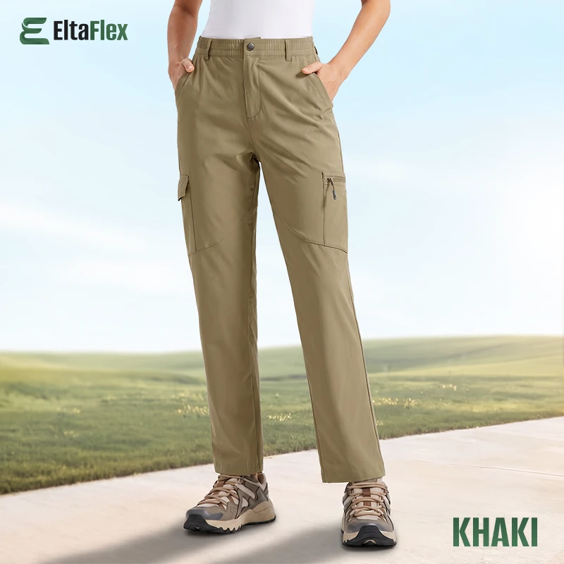 EltaFlex - Women's Lightweight Stretch Everyday Cargo Pants